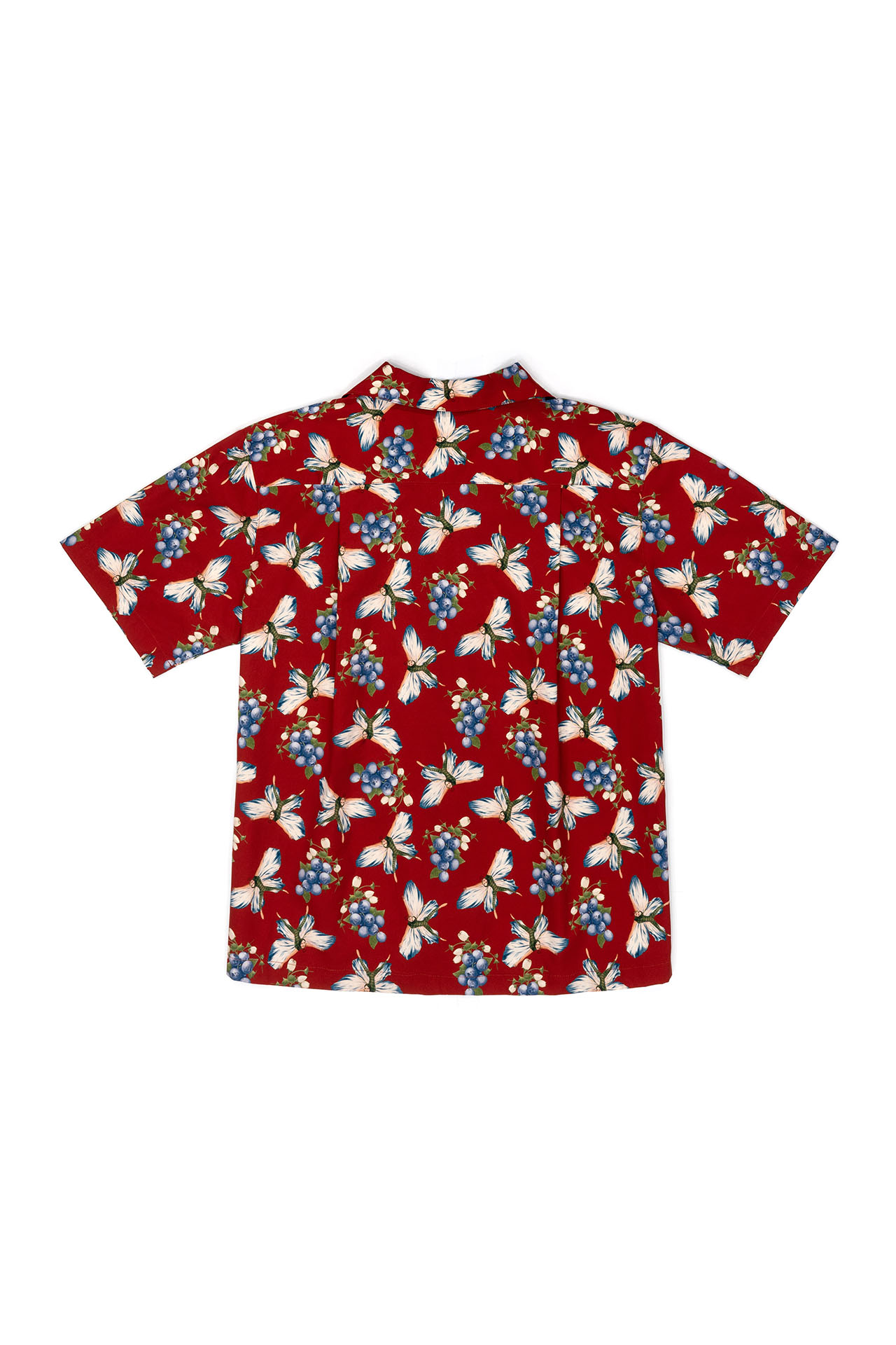 블루베리 하와이안 셔츠